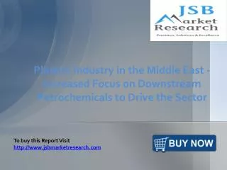 JSB Market Research: Plastics Industry in the Middle East