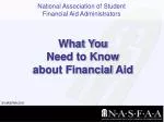 Essential Insights on Financial Aid: Understanding Aid Types, Costs, and Applications - slide 1