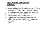 Solid Waste Collection and Transport - slide 1