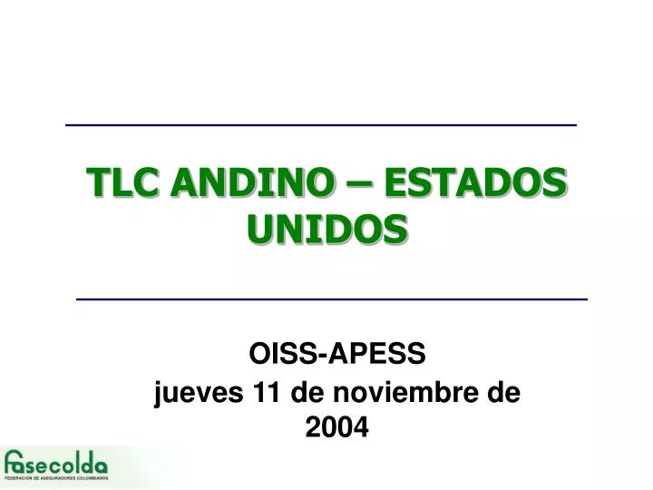 tlc andino estados unidos