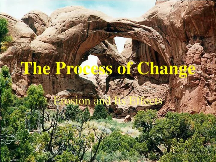 the process of change