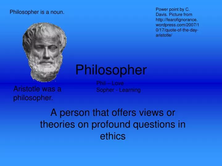 philosopher