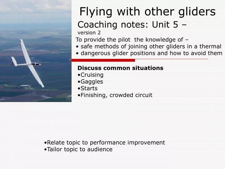 coaching notes unit 5 version 2