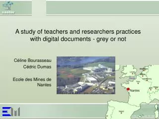 A study of teachers and researchers practices with digital documents - grey or not