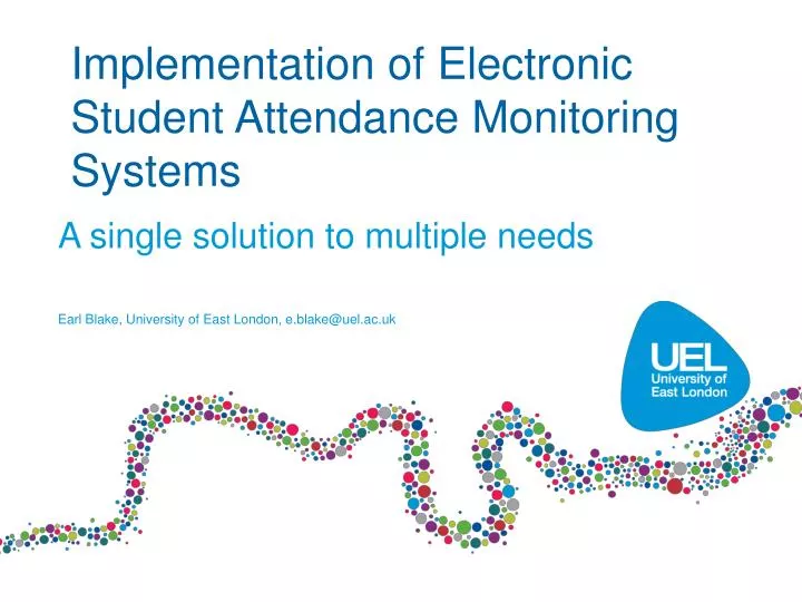 implementation of electronic student attendance monitoring systems