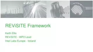 revisite framework