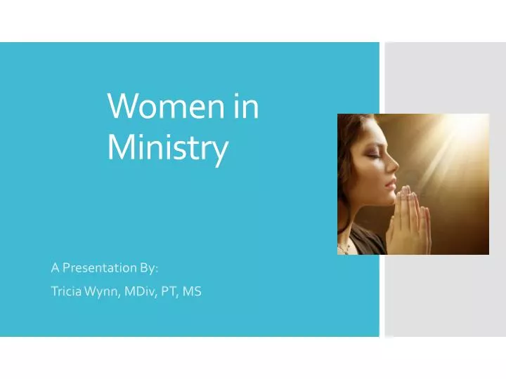 women in ministry