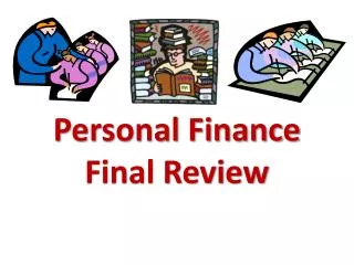 Personal Finance Final Review