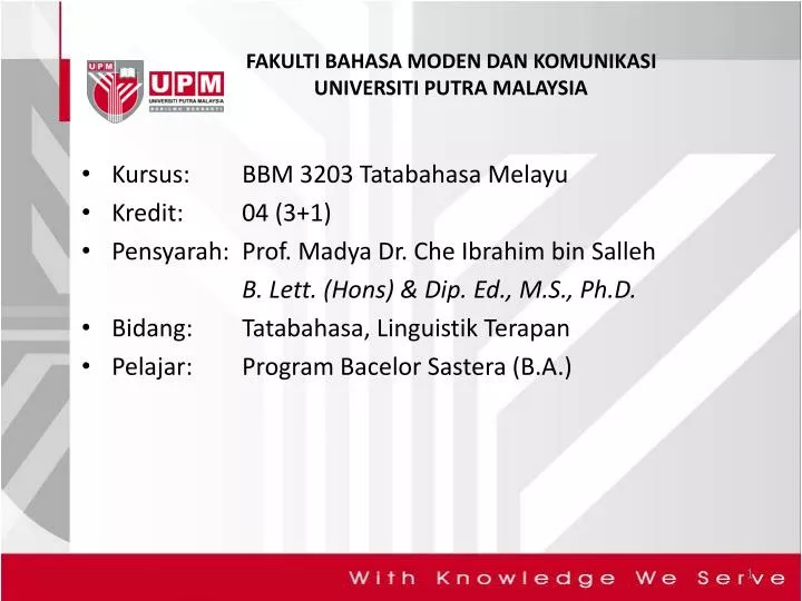 fakulti bahasa moden dan komunikasi universiti putra malaysia