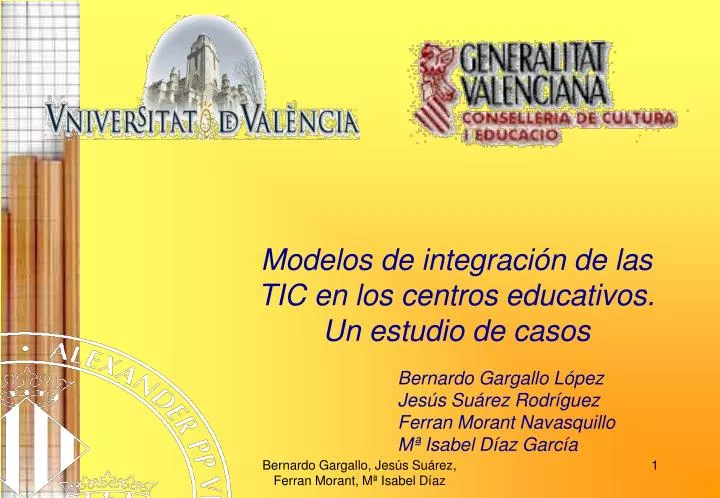 modelos de integraci n de las tic en los centros educativos un estudio de casos