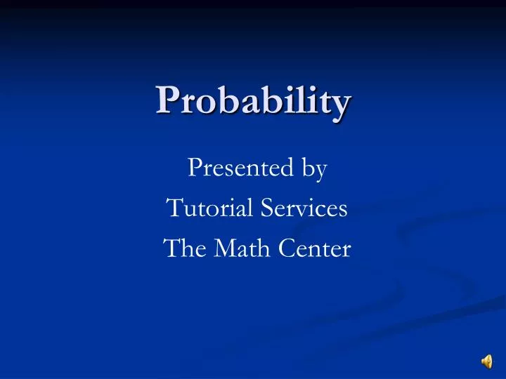 probability