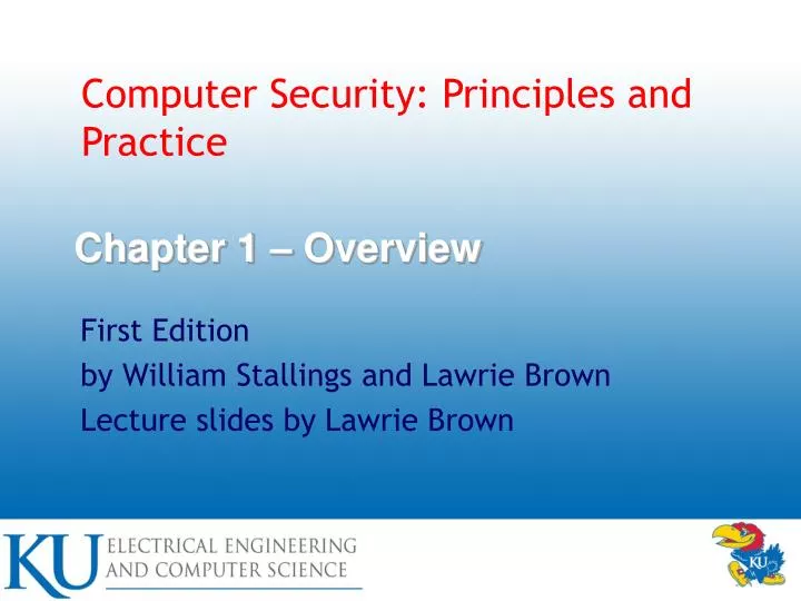 computer security principles and practice