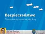 Bezpieczeństwo - slide 1