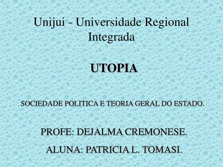 unijui universidade regional integrada