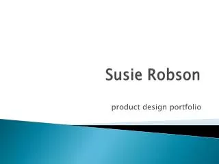 Susie Robson