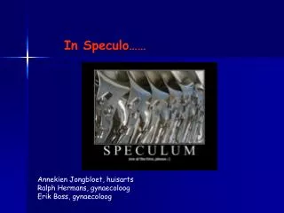 in speculo