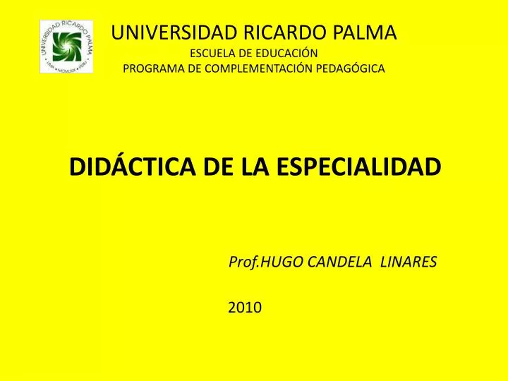 universidad ricardo palma escuela de educaci n programa de complementaci n pedag gica