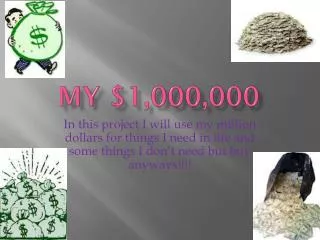 My $1,000,000