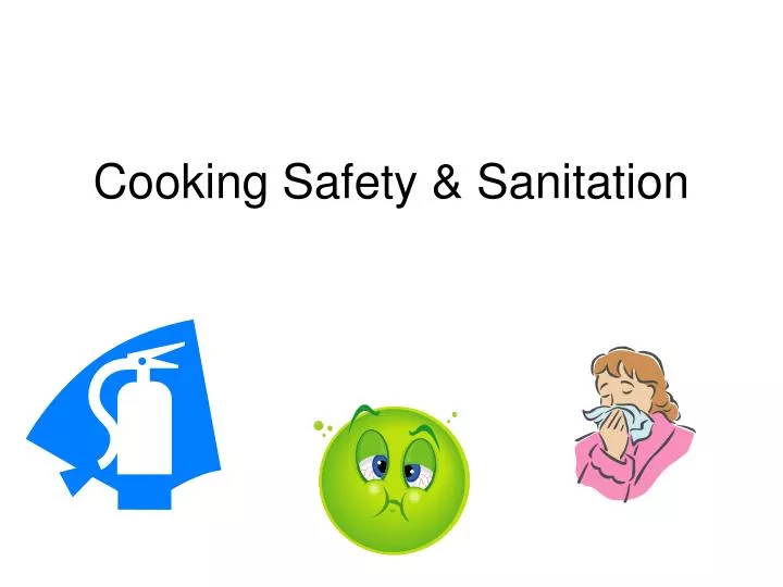 cooking safety sanitation