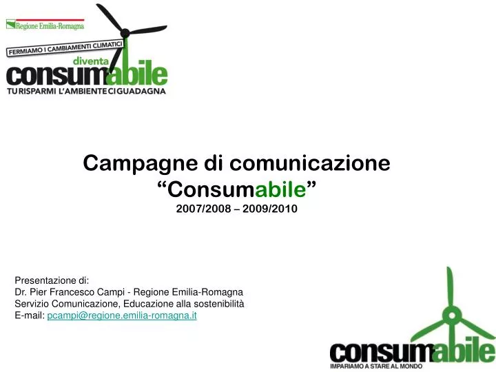 campagne di comunicazione consum abile 2007 2008 2009 2010