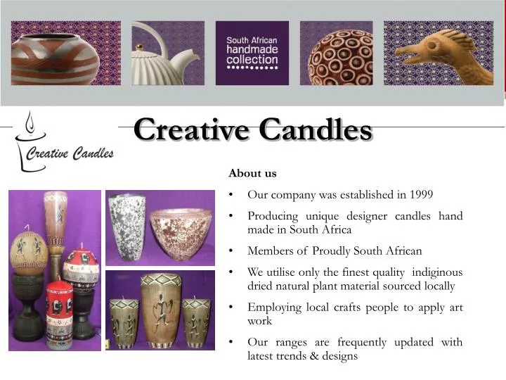 creative candles