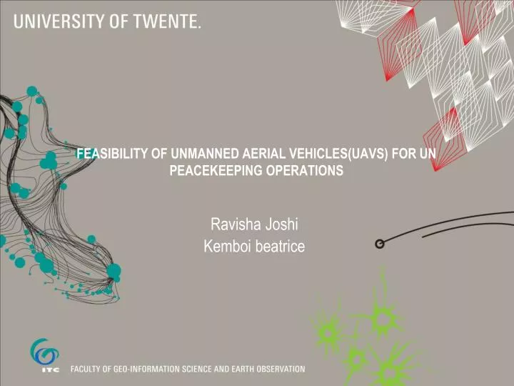 feasibility of unmanned aerial vehicles uavs for un peacekeeping operations