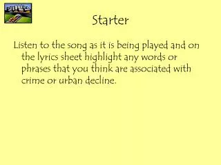starter