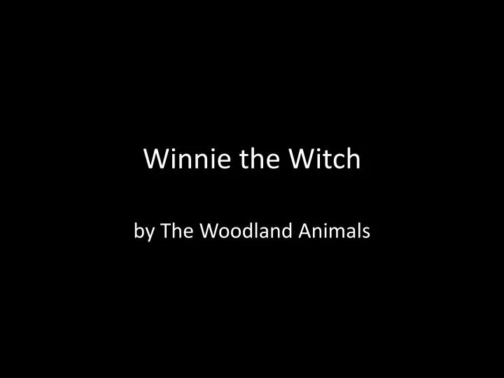 winnie the witch