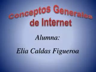 conceptos generales de internet