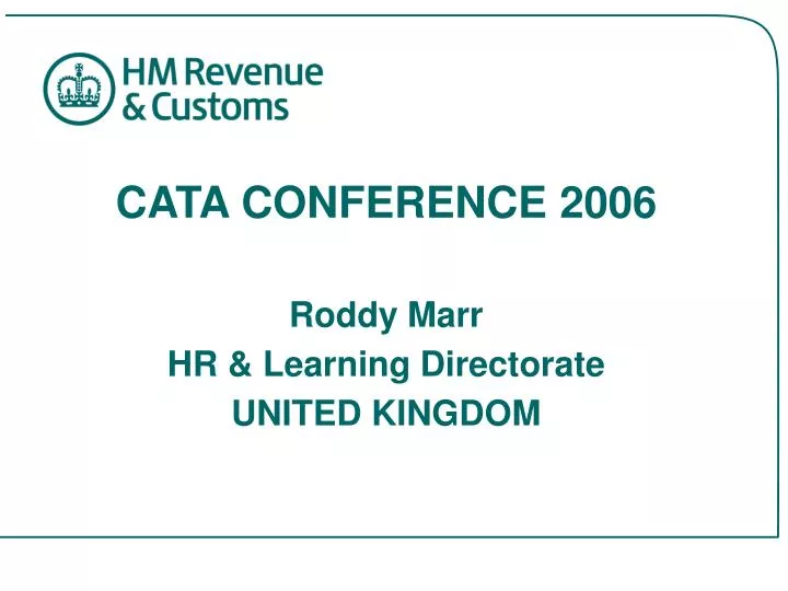 cata conference 2006