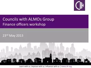 Councils with ALMOs Group Finance officers workshop