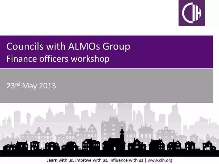councils with almos group finance officers workshop