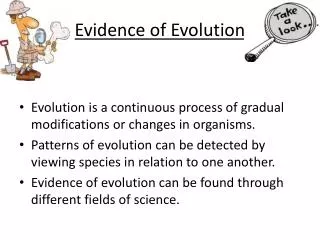 Evidence of Evolution