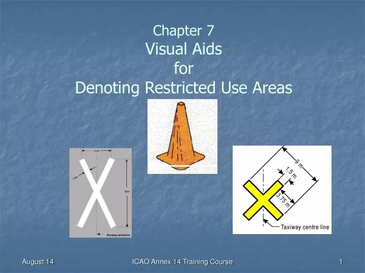 chapter 7 visual aids for denoting restricted use areas