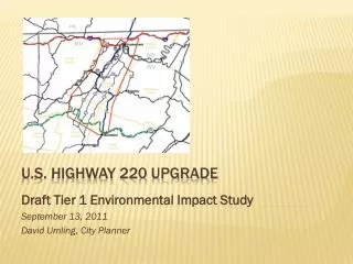 U.S. Highway 220 Upgrade