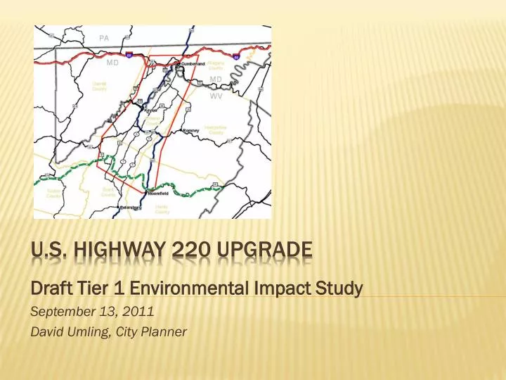 draft tier 1 environmental impact study september 13 2011 david umling city planner