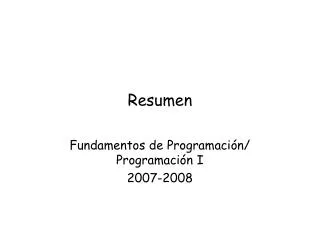 resumen