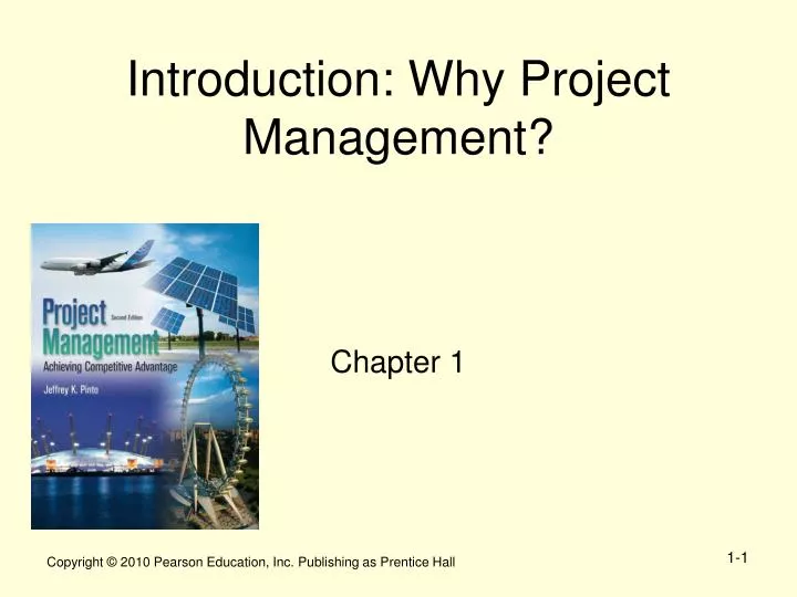 introduction why project management