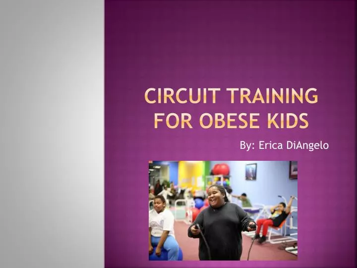 circuit training for obese kids