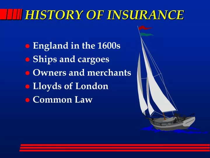 history of insurance