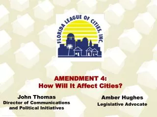 Amber Hughes Legislative Advocate