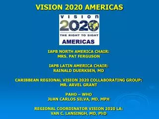 VISION 2020 AMERICAS