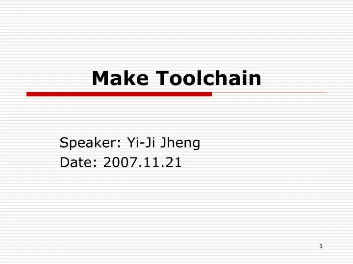 make toolchain