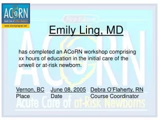 Emily Ling, MD