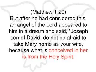 (Luke 1:67) His father Zechariah was filled with the Holy Spirit and prophesied: