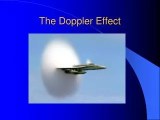 The Doppler Effect