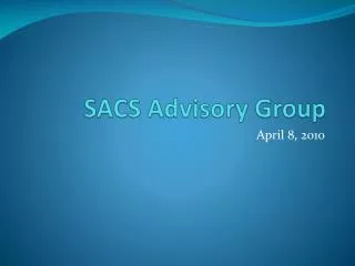 SACS Advisory Group