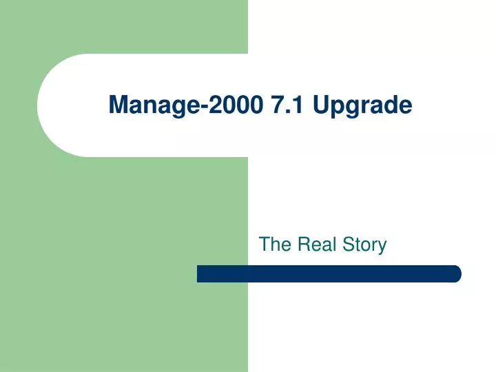 manage 2000 7 1 upgrade
