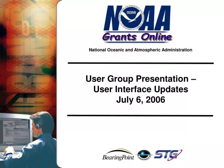 user group presentation user interface updates july 6 2006