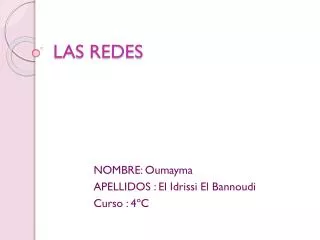 las redes